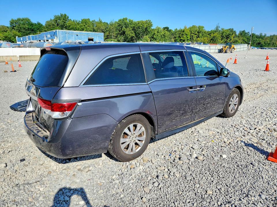 Photo 3 from auction – 2017 HONDA ODYSSEY with VIN 5FNRL5H35HB020879