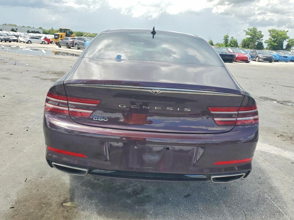 Photo 6 from auction – 2021 GENESIS G80 with VIN KMTGB4SC1MU046508