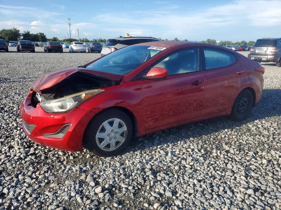 HYUNDAI ELANTRA 2016 with VIN 5NPDH4AE2GH745860 - Photo from auction