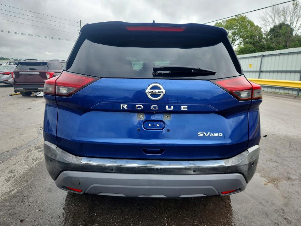 Photo 6 from auction – 2021 NISSAN ROGUE with VIN JN8AT3BB1MW217124