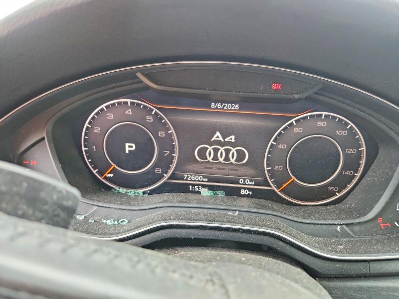 Foto 9 de la subasta – 2017 AUDI A4 con VIN WAUKMAF43HN050089
