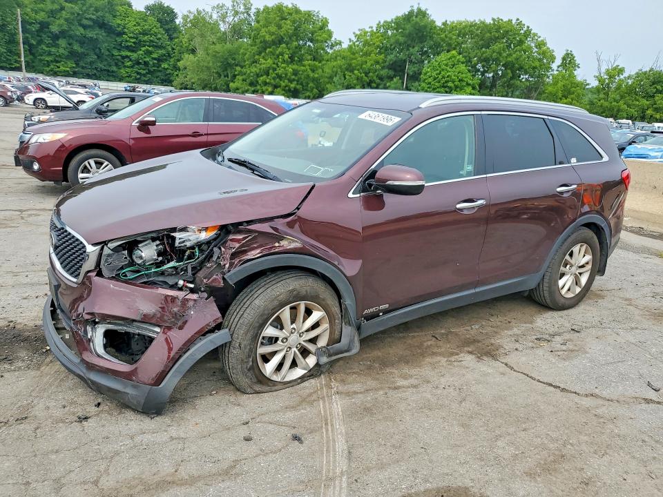 KIA SORENTO 2017 with VIN 5XYPGDA59HG202093 - Photo from auction