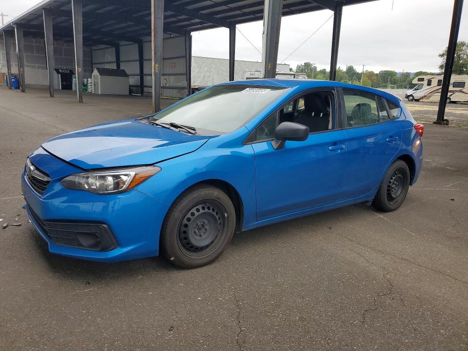 SUBARU IMPREZA 2021 with VIN 4S3GTAB64M3716949 - Photo from auction