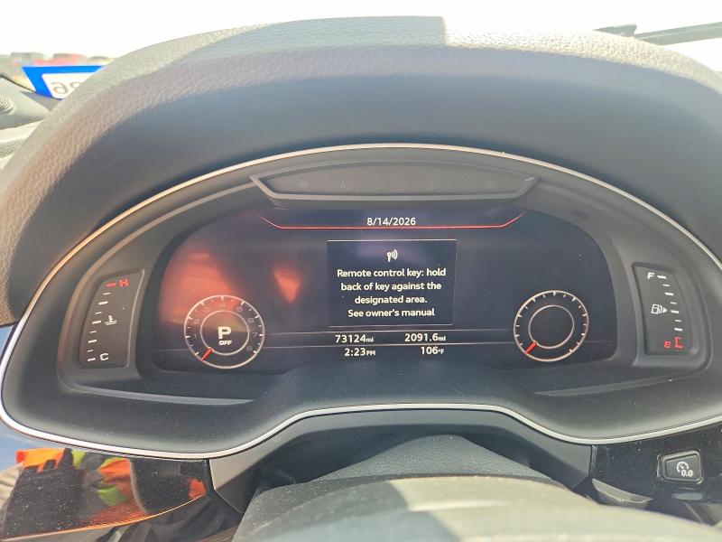 Photo 9 from auction – 2018 AUDI Q7 with VIN WA1VAAF74JD045590
