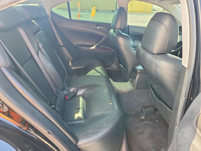 Photo 10 from auction – 2007 LEXUS IS with VIN JTHCK262175012875
