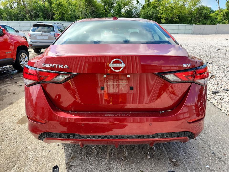 Photo 6 from auction – 2024 NISSAN SENTRA with VIN 3N1AB8CV3RY391140