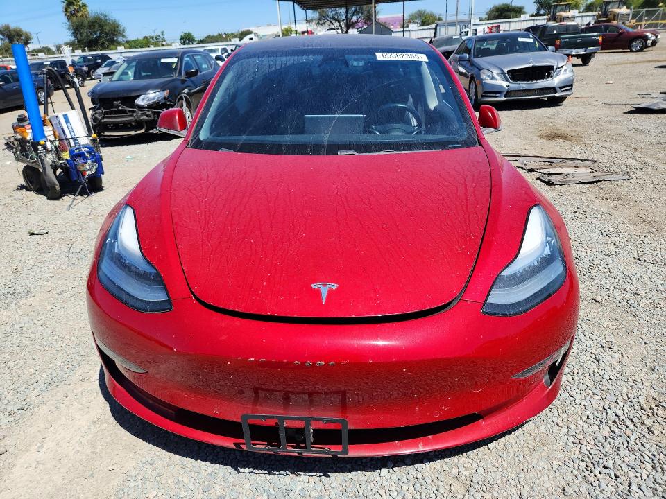 Photo 5 from auction – 2018 TESLA MODEL 3 with VIN 5YJ3E1EA9JF024371