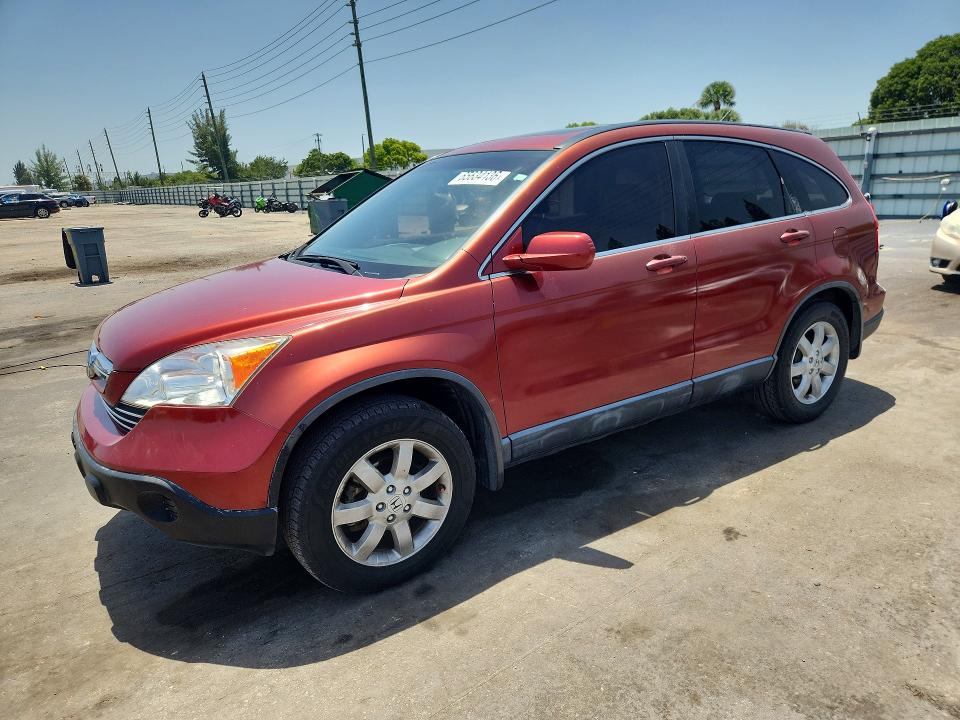 HONDA CR-V 2007 with VIN JHLRE387X7C026175 - Photo from auction