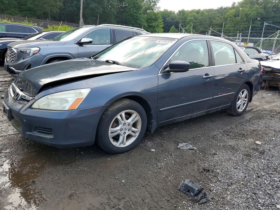 HONDA ACCORD 2007 with VIN 1HGCM56707A202717 - Photo from auction