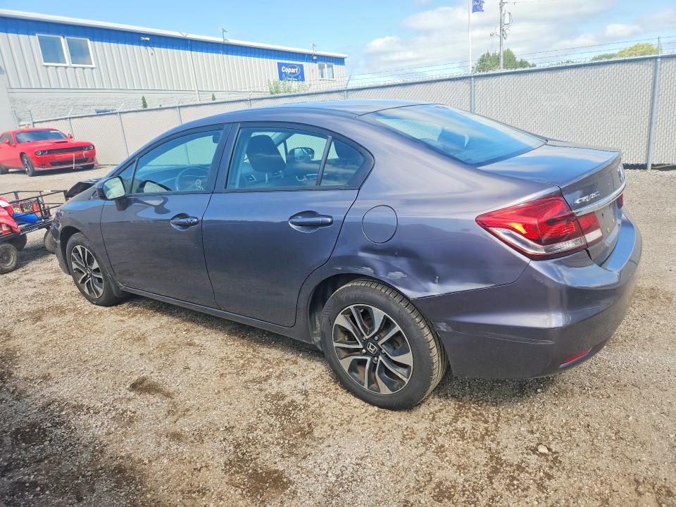 Photo 2 from auction – 2015 HONDA CIVIC with VIN 2HGFB2F51FH029127