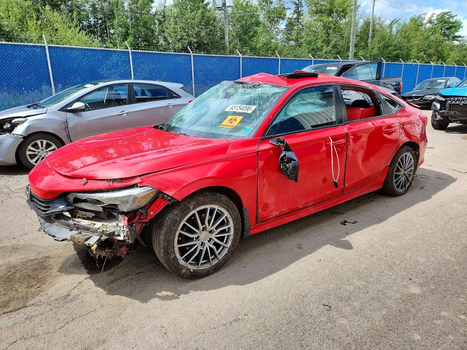 HONDA CIVIC 2023 with VIN 2HGFE2F5XPH110975 - Photo from auction