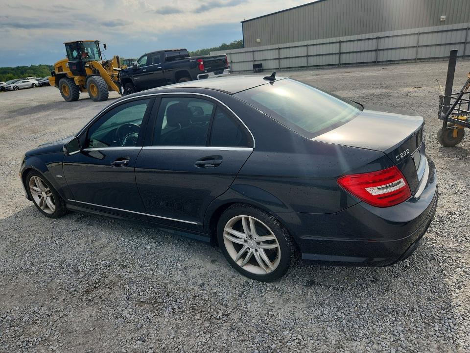 Photo 2 from auction – 2012 MERCEDES-BENZ C with VIN WDDGF4HB5CA624021