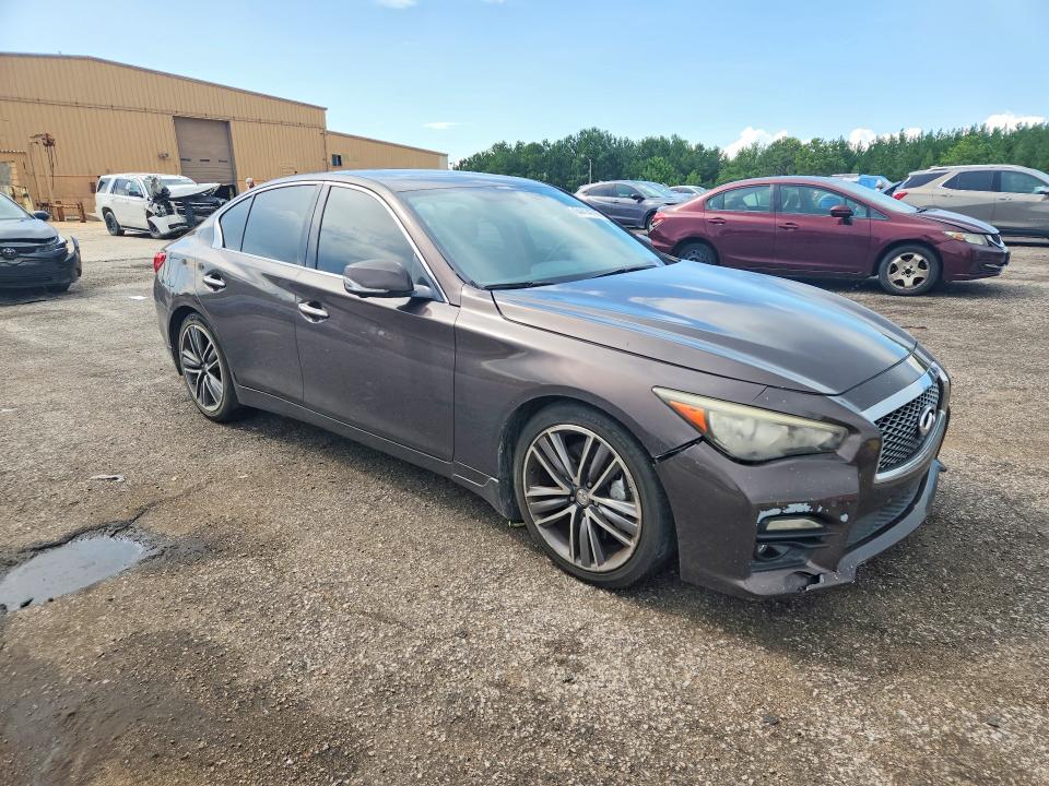 Photo 4 from auction – 2014 INFINITI Q50 with VIN JN1BV7AP3EM670272