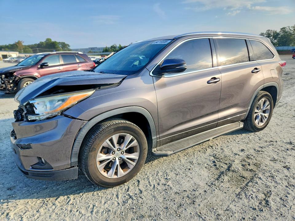 2015 TOYOTA HIGHLANDER - Търг №64715556