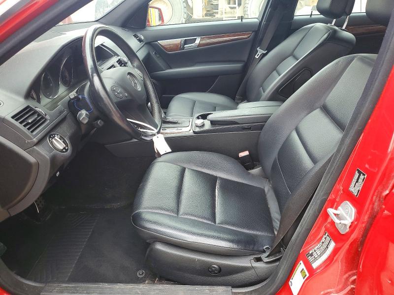 Photo 7 from auction – 2010 MERCEDES-BENZ C with VIN WDDGF8BBXAR090044