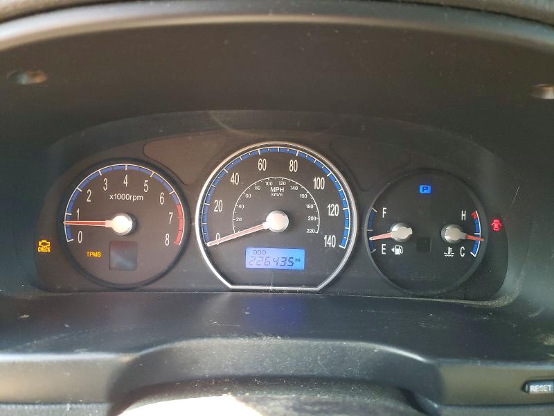Photo 9 from auction – 2007 HYUNDAI SANTA FE with VIN 5NMSG73D27H050131