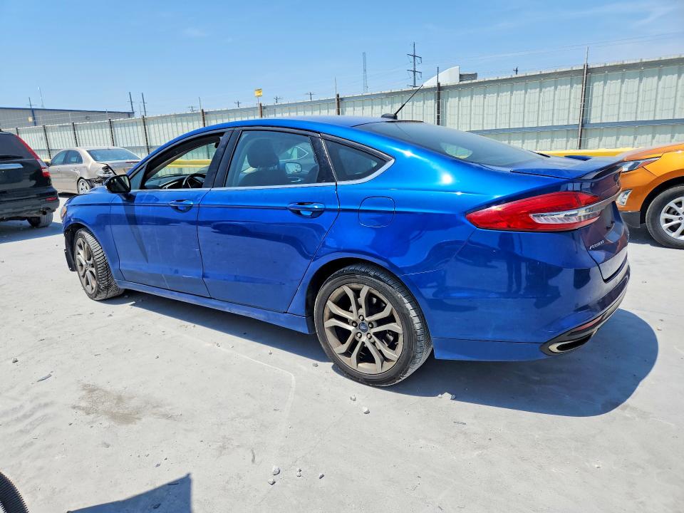 Photo 2 from auction – 2017 FORD FUSION with VIN 3FA6P0T9XHR179634