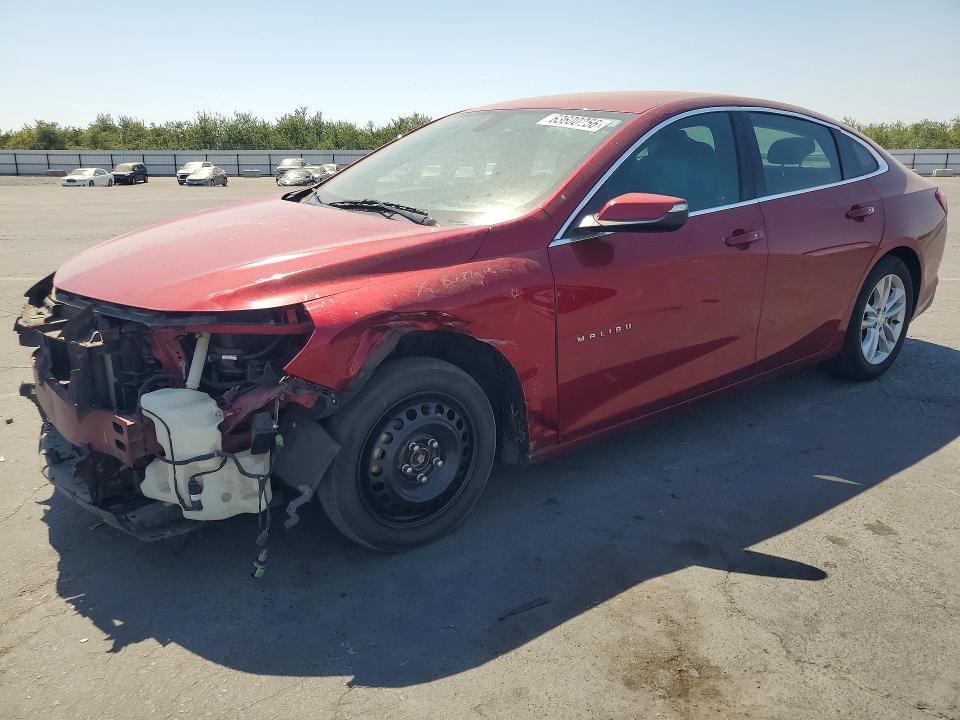 CHEVROLET MALIBU 2018 with VIN 1G1ZD5ST9JF275468 - Photo from auction