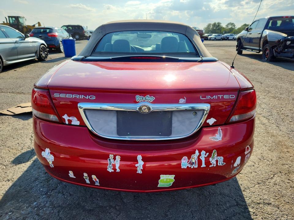 Photo 6 from auction – 2004 CHRYSLER SEBRING with VIN 1C3EL65R54N213109