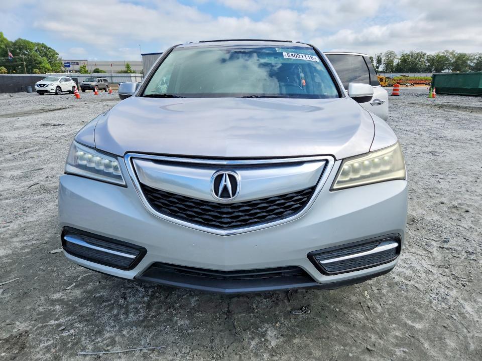 Photo 5 from auction – 2015 ACURA MDX with VIN 5FRYD3H45FB012038