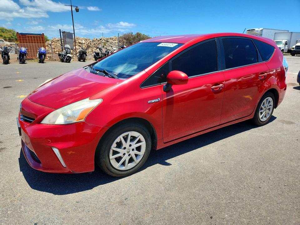 TOYOTA PRIUS V 2014 with VIN JTDZN3EU2E3324952 - Photo from auction