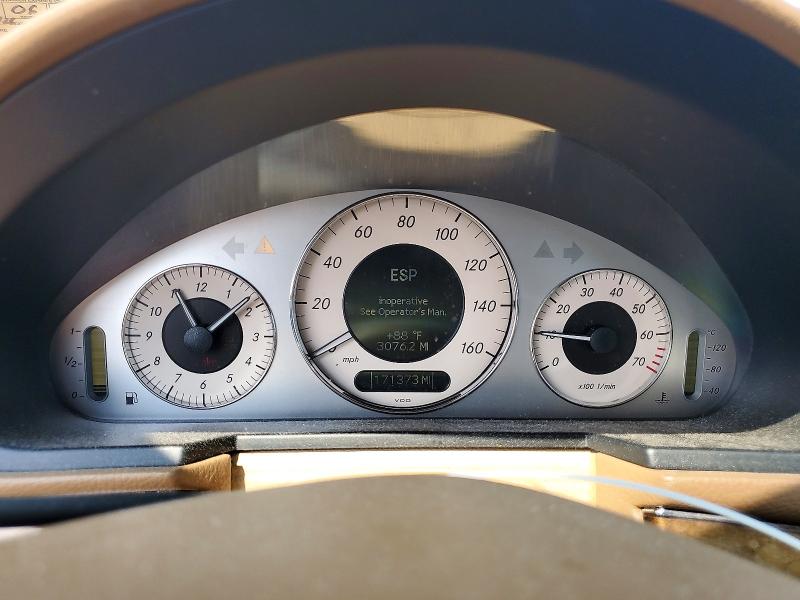Photo 9 from auction – 2007 MERCEDES-BENZ E with VIN WDBUF87XX7B121956