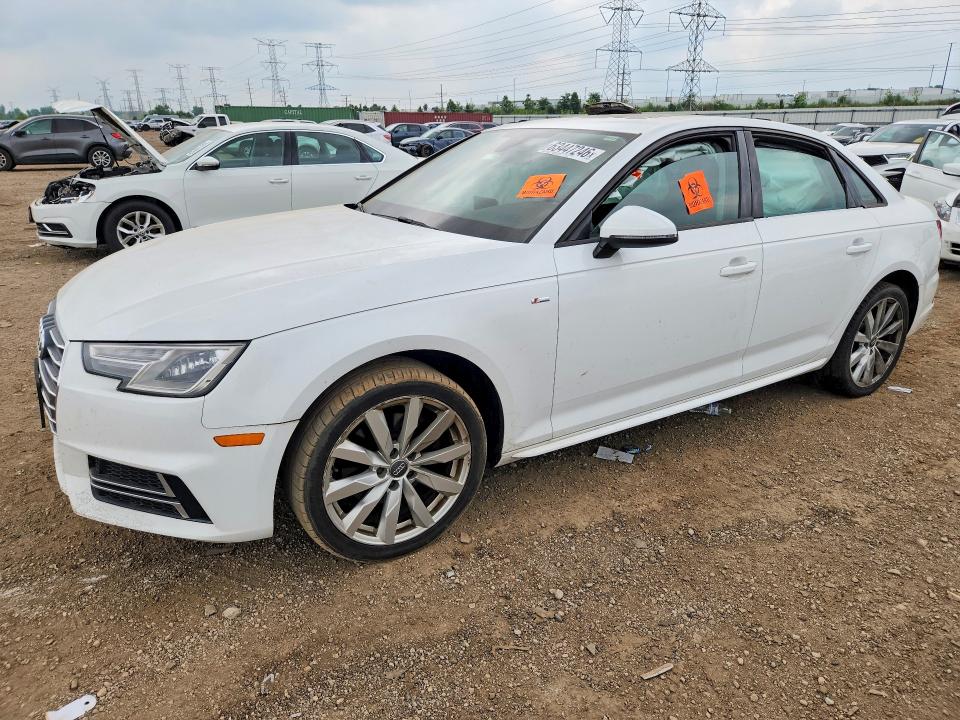 Foto 1 de la subasta – 2017 AUDI A4 con VIN WAUKMAF43HN050089