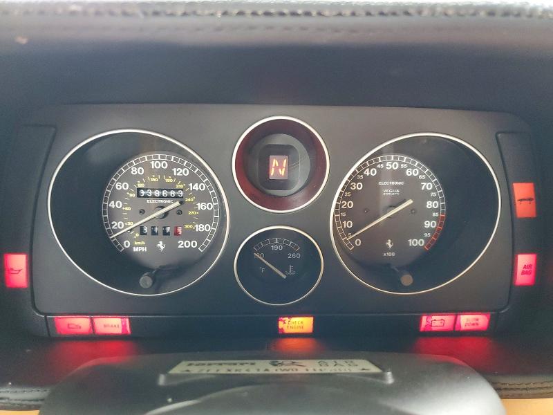Photo 9 from auction – 1998 FERRARI F355 with VIN ZFFXR41A3W0111588