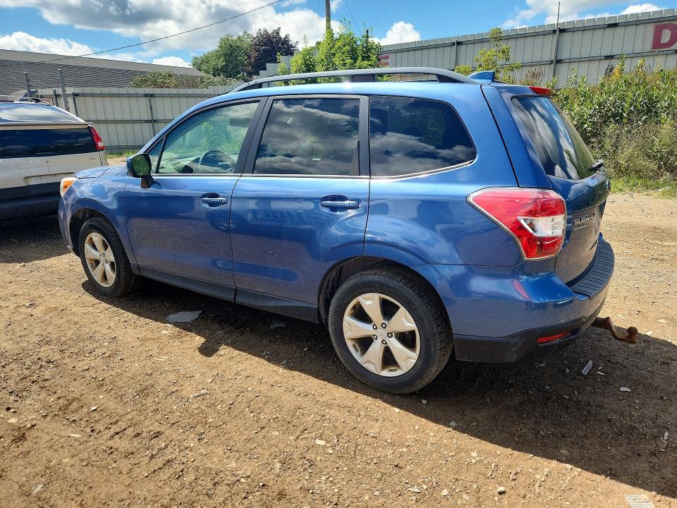 Photo 2 from auction – 2016 SUBARU FORESTER with VIN JF2SJADC4GH528010