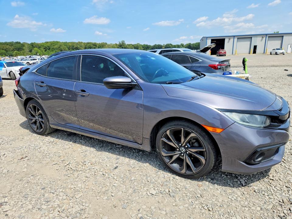 Photo 4 from auction – 2020 HONDA CIVIC with VIN 19XFC2F85LE008844
