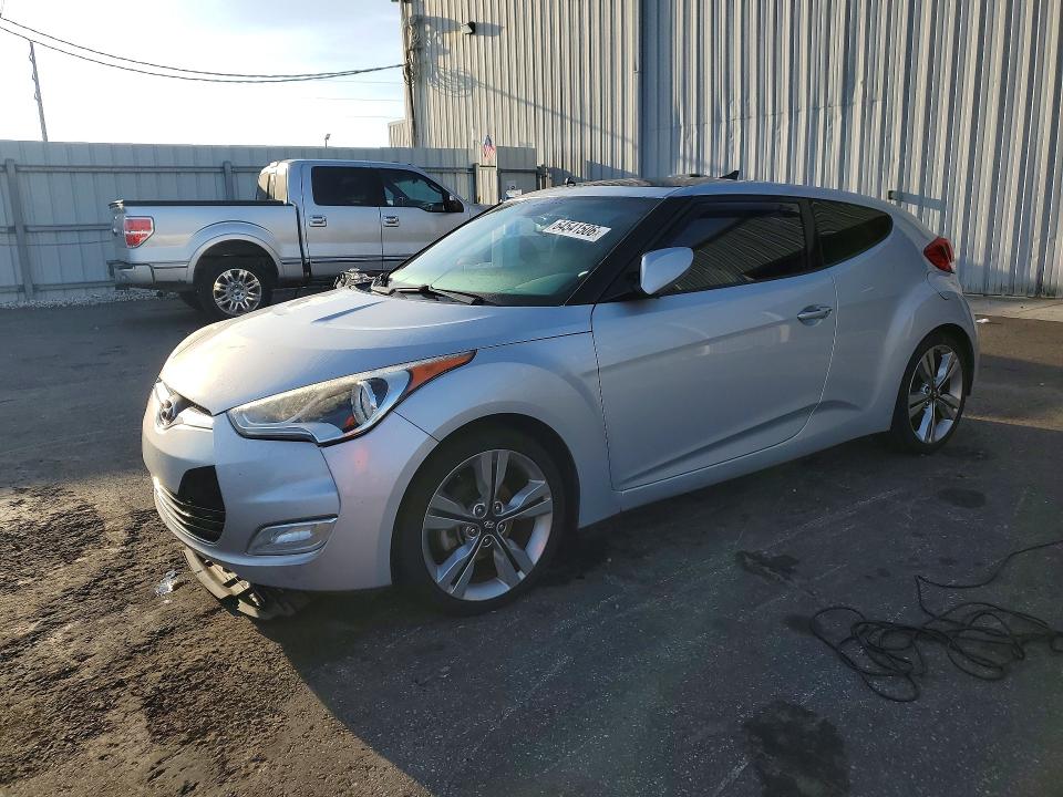 HYUNDAI VELOSTER 2017 with VIN KMHTC6AD9HU321947 - Photo from auction