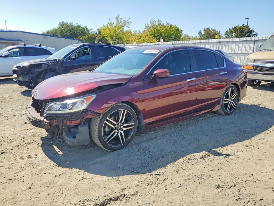 HONDA ACCORD 2016 with VIN 1HGCR2F56GA027162 - Photo from auction