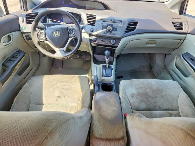 Photo 8 from auction – 2012 HONDA CIVIC with VIN 2HGFB2F59CH519939