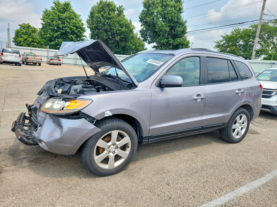 Photo 1 from auction – 2007 HYUNDAI SANTA FE with VIN 5NMSH13E27H080071