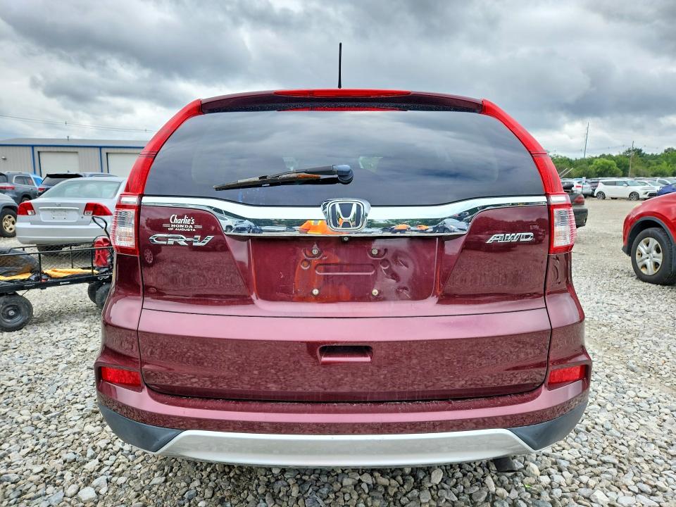 Photo 6 from auction – 2015 HONDA CR-V with VIN 2HKRM4H52FH649667