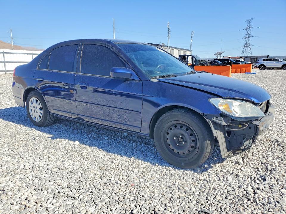 Photo 4 from auction – 2005 HONDA CIVIC with VIN 2HGES16575H527854