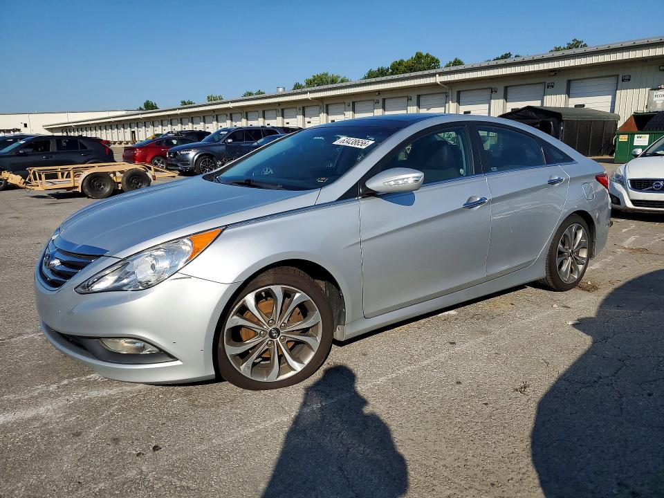 HYUNDAI SONATA 2014 with VIN 5NPEC4AB0EH858471 - Photo from auction