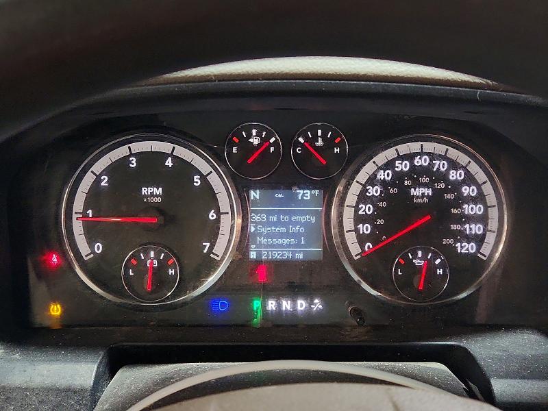 Photo 9 from auction – 2009 DODGE RAM 1500 with VIN 1D3HV18T19S793908
