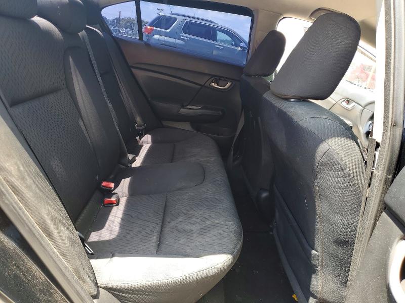 Photo 10 from auction – 2014 HONDA CIVIC with VIN 19XFB2E50EE003192