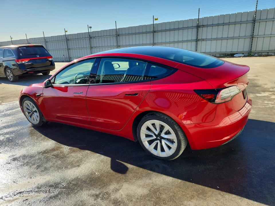 Photo 2 from auction – 2022 TESLA MODEL 3 with VIN 5YJ3E1EAXNF304628