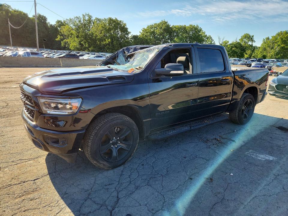 RAM 1500 2022 with VIN 1C6SRFFT2NN247492 - Photo from auction