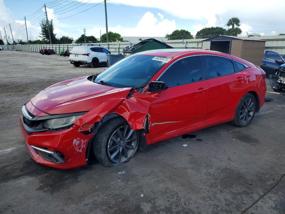 HONDA CIVIC 2020 с VIN 2HGFC1F31LH680145 - Снимка от търг