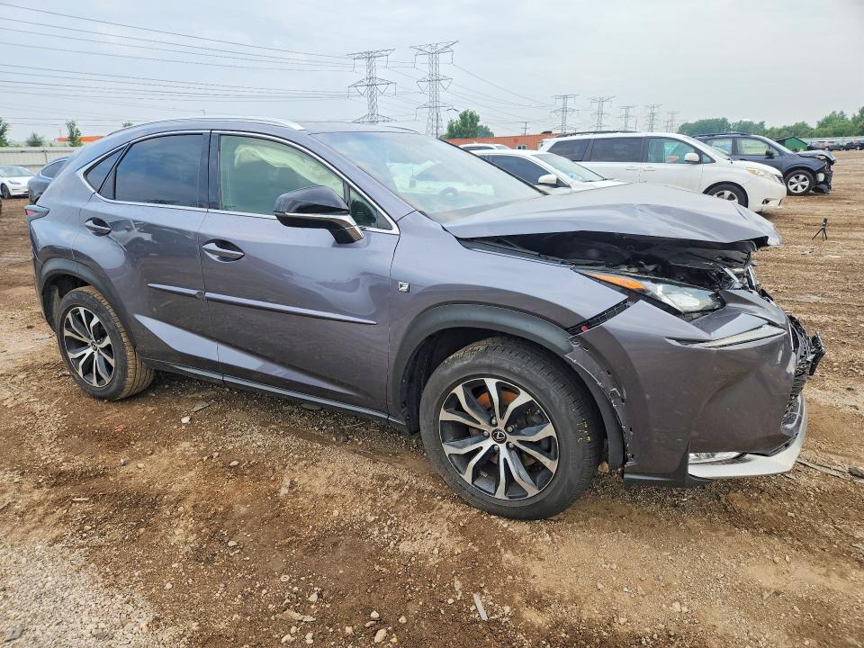 Photo 4 from auction – 2016 LEXUS NX 200T with VIN JTJBARBZ3G2056189