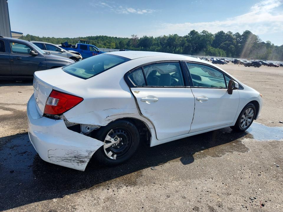 Photo 3 from auction – 2012 HONDA CIVIC with VIN 19XFB2F54CE037289