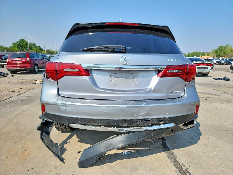 Photo 6 from auction – 2017 ACURA MDX with VIN 5FRYD4H34HB016355