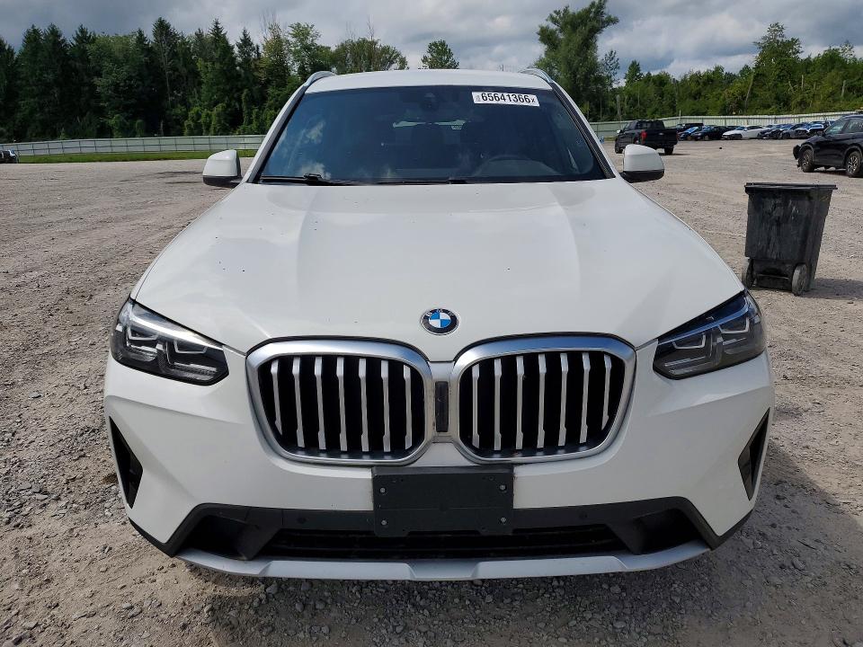Photo 5 from auction – 2022 BMW X3 with VIN 5UX53DP03N9M81292