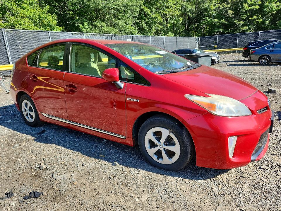 Photo 4 from auction – 2012 TOYOTA PRIUS with VIN JTDKN3DU3C1539364