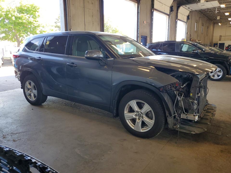 Photo 4 from auction – 2020 TOYOTA HIGHLANDER with VIN 5TDBZRBH7LS004358