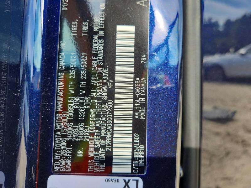 Photo 14 from auction – 2025 LEXUS RX 350H with VIN 2T2BBMCA0SC072500