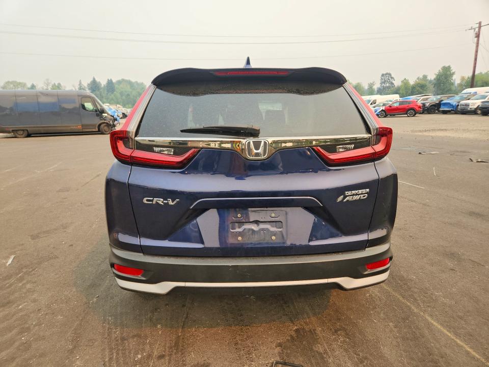 Photo 6 from auction – 2022 HONDA CR-V with VIN 7FARW2H53NE015672